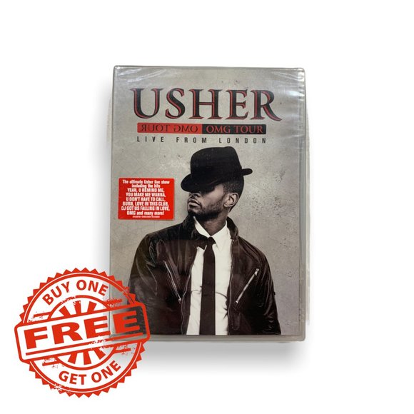 BOGO - SEALED - Usher - OMG Tour Live At The O2 London (DVD) - Picture 2 of 7